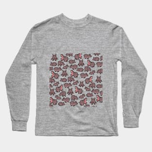 All the Hippos Long Sleeve T-Shirt